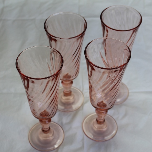 Vintage soft pink glasses made in France - Picture 11 of 11